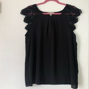 Philosophy Blouse - Black size L
